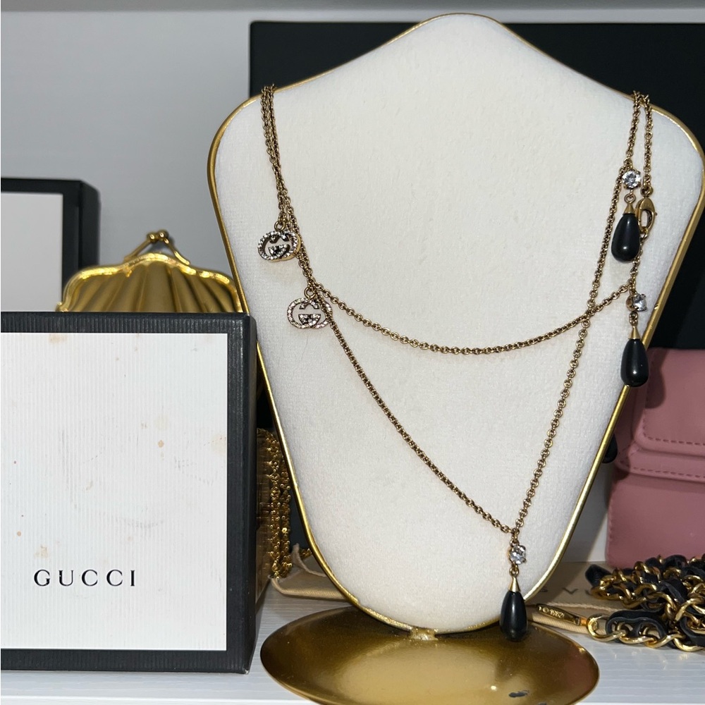 Gucci Flora Interlocking Necklace - image 2